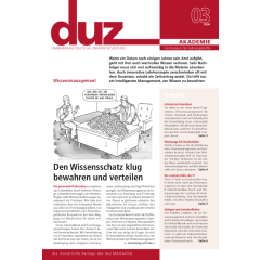 duz Akademie – Ausgabe 14 „Wissensmanagement“