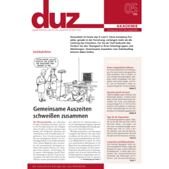 duz Akademie – Ausgabe 4 „Institutsfeier“