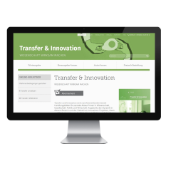 Bildschirmabbbildung Transfer und Innovation